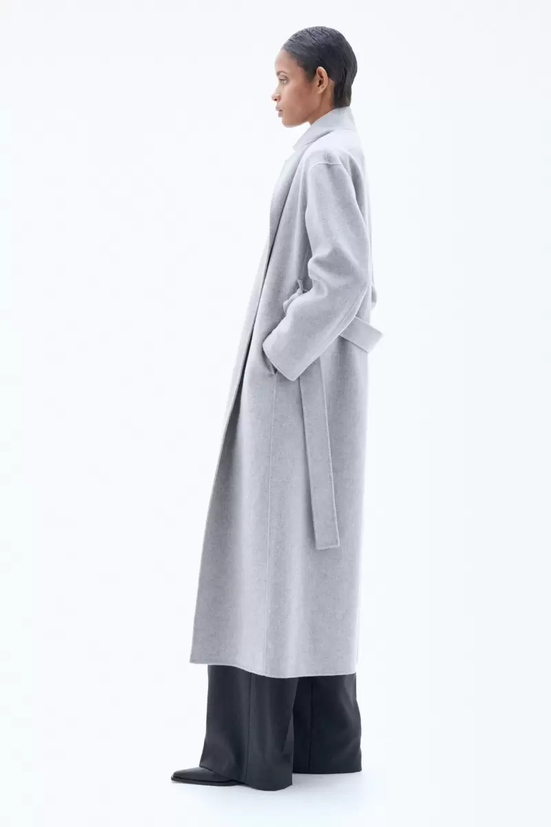 Neues Produkt Alexa Coat Light Grey Melange Filippa K Outerwear Damen - 1