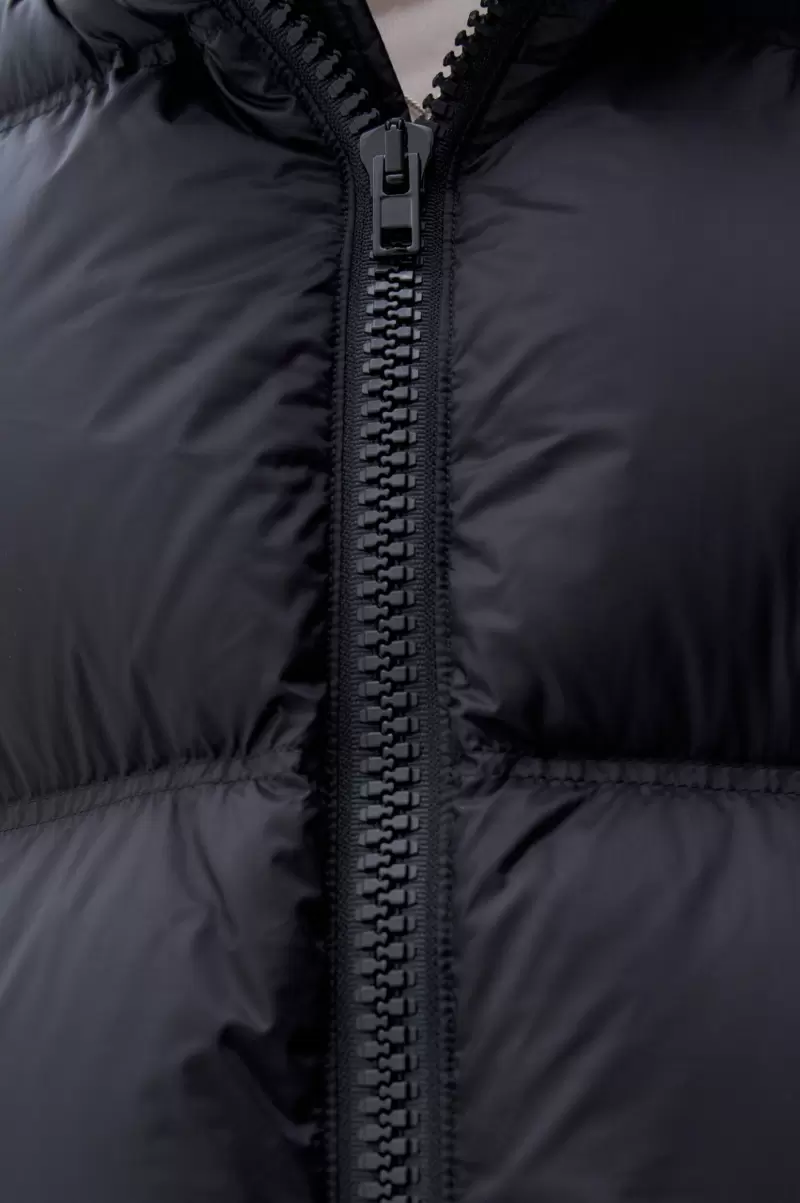 Outerwear Damen Filippa K Steppjacke Mit Kapuze Black Neues Produkt - 2