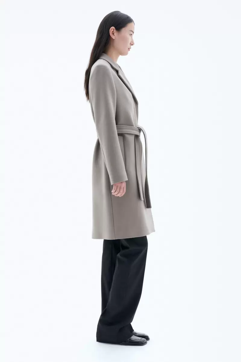 Damen Filippa K Qualität Taupe Kaya Mantel Outerwear - 2