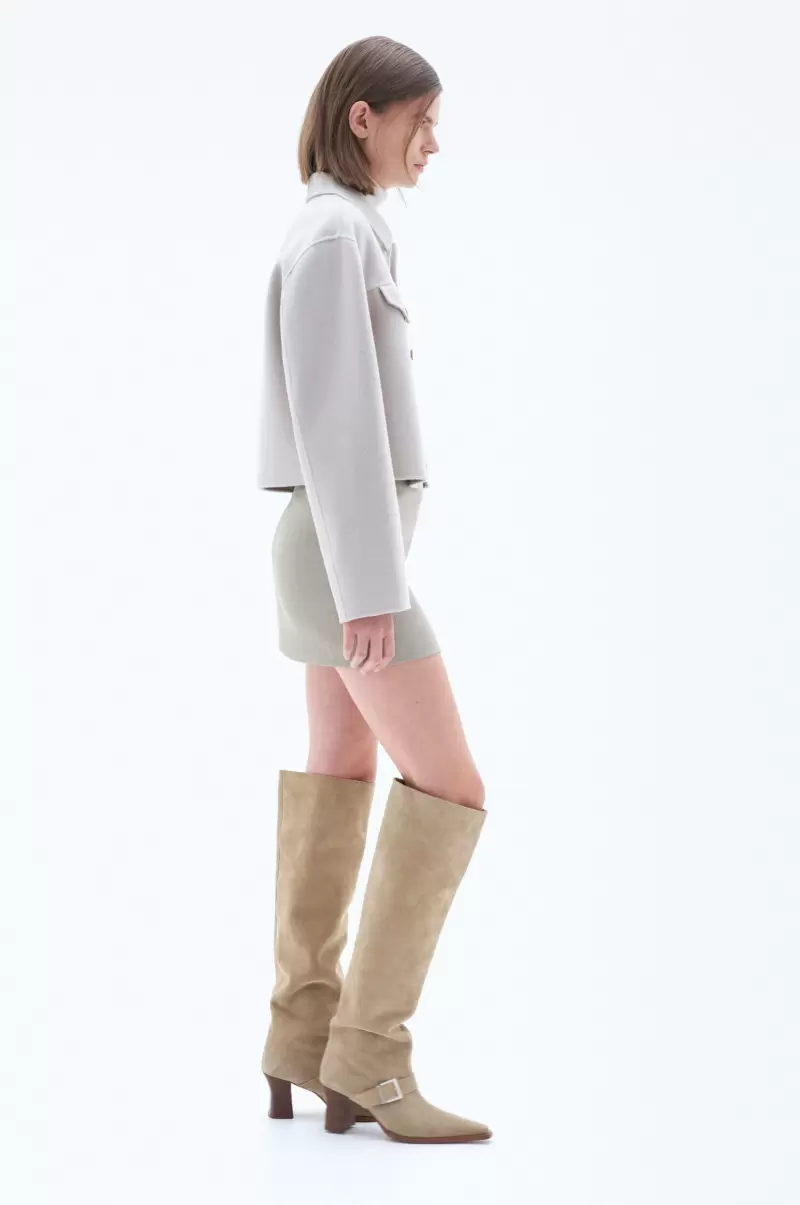 Filippa K Verkaufspreis Mousse Outerwear Damen Short Wool Cashmere Jacket - 1