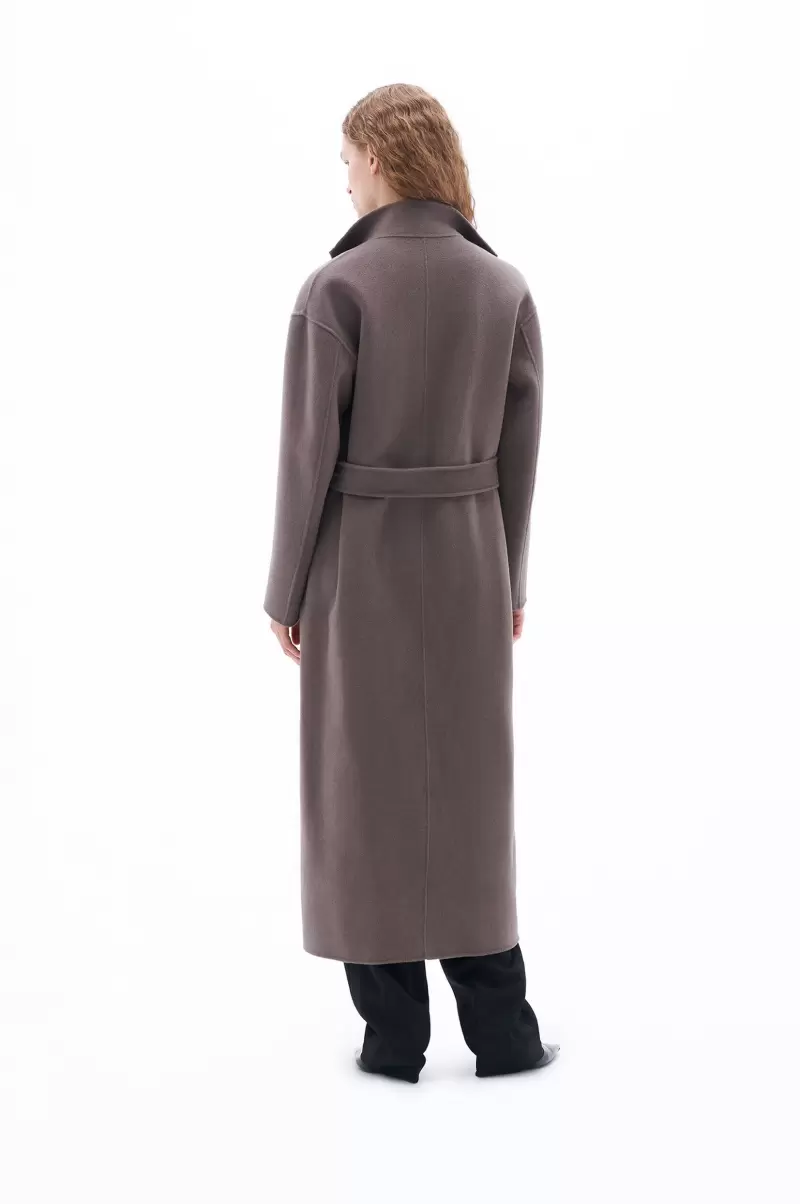 Dark Taupe Outerwear Alexa Mantel Damen Filippa K Tiefstpreis - 2