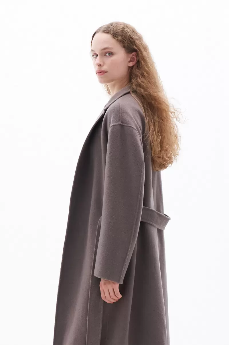 Dark Taupe Outerwear Alexa Mantel Damen Filippa K Tiefstpreis - 3