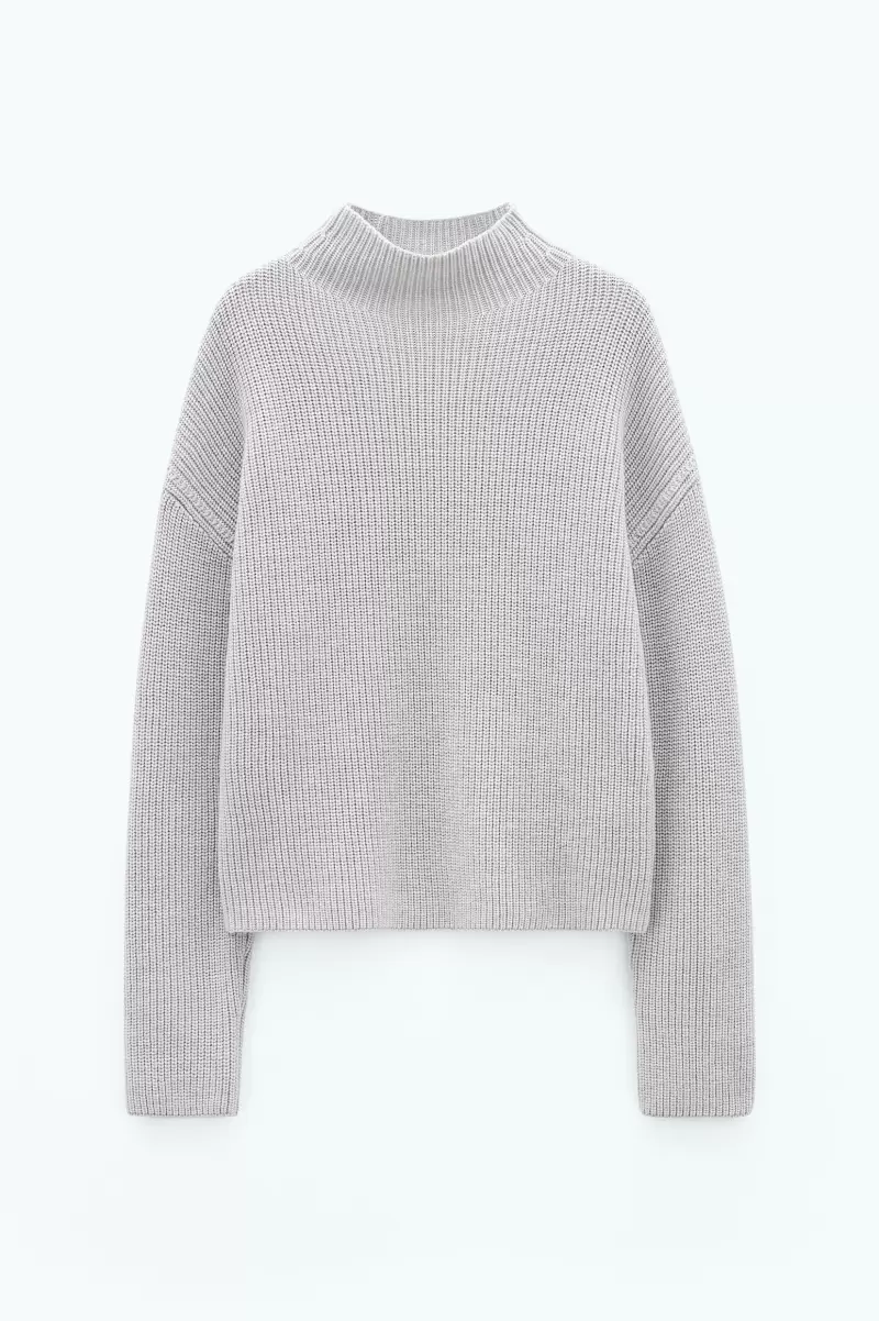 Filippa K Willow Sweater Grey Beige Strick Mode Damen - 4