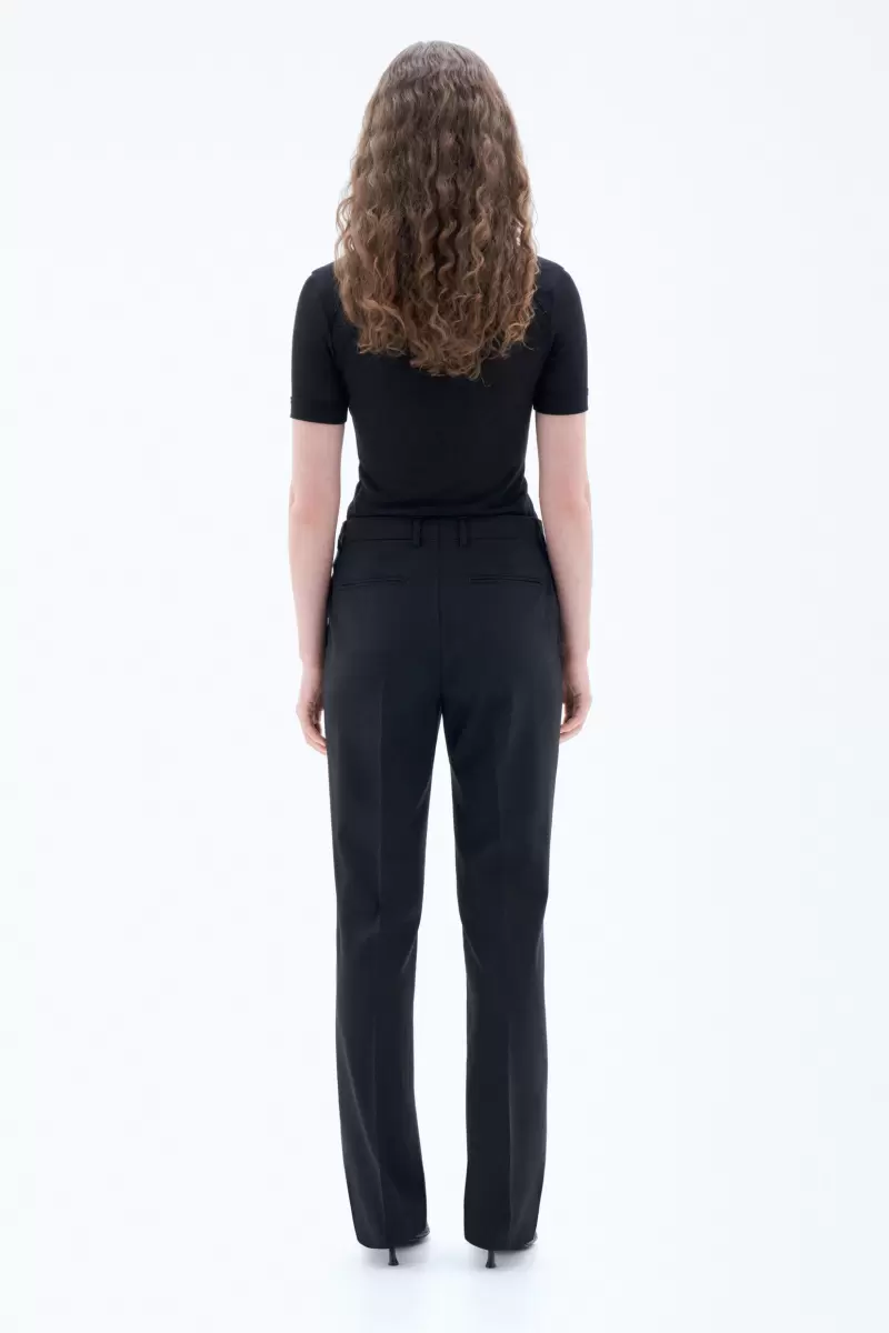Hosen Filippa K Black Online Damen Emma Wool Trousers - 3
