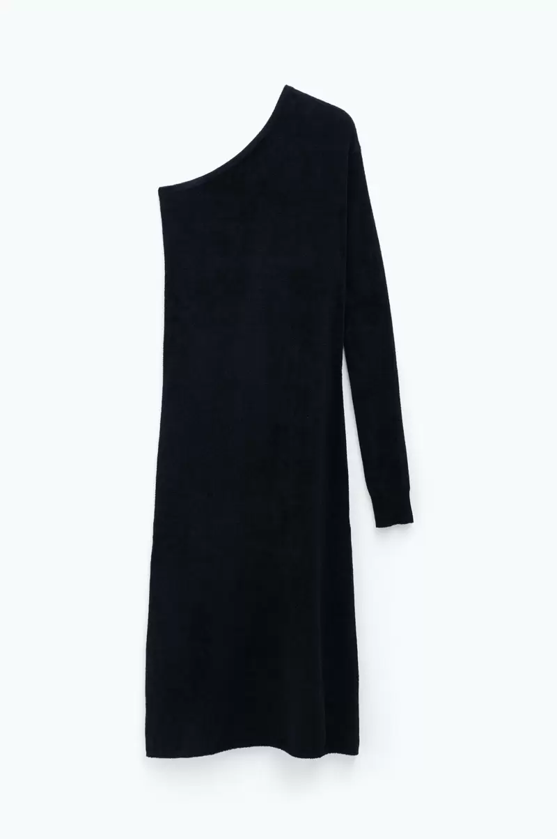 Damen Kleider Black Filippa K Verkauf One-Shoulder-Kleid - 4