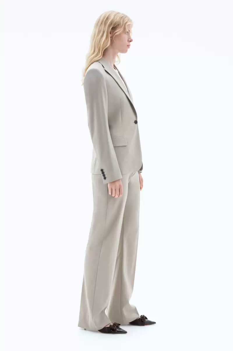 Filippa K Sasha Cool Wool Blazer Damen Desert Taupe Preisnachlass Tailoring - 1