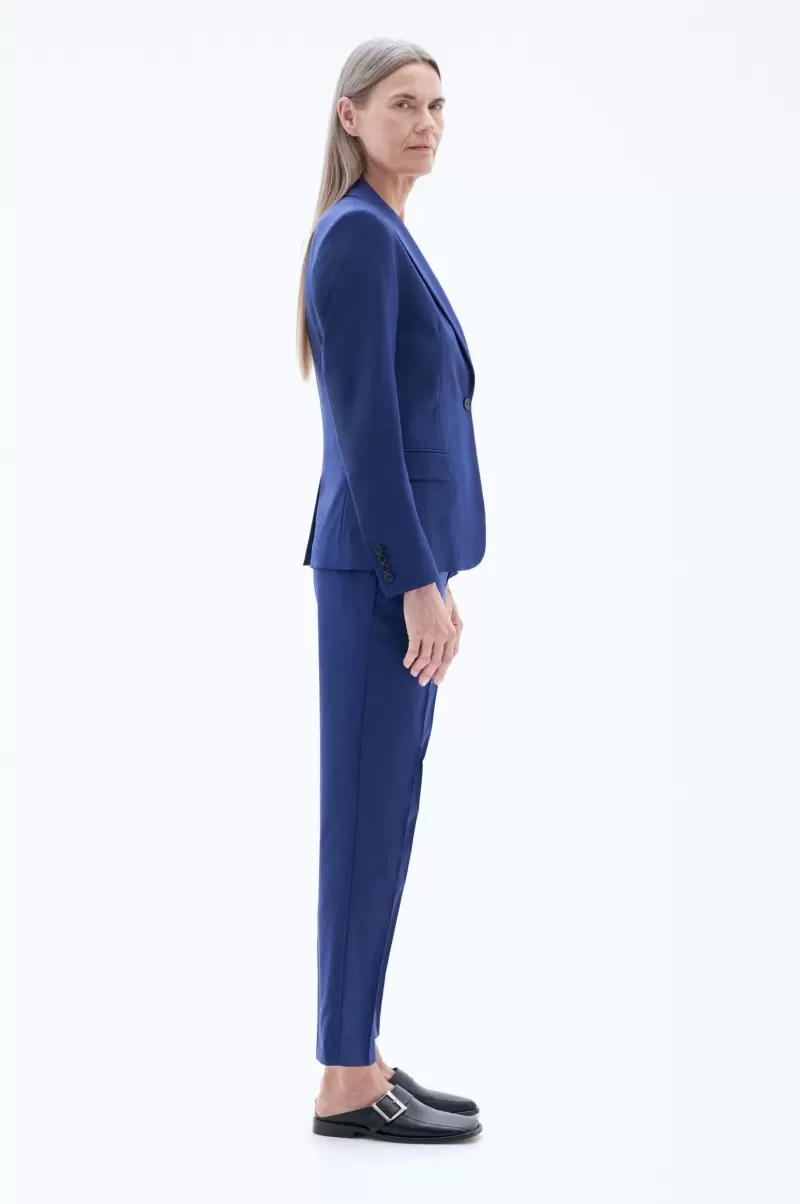 Tailoring Sasha Blazer Aus Kühlender Wolle Sonderangebot Damen Ocean Blue Filippa K - 2