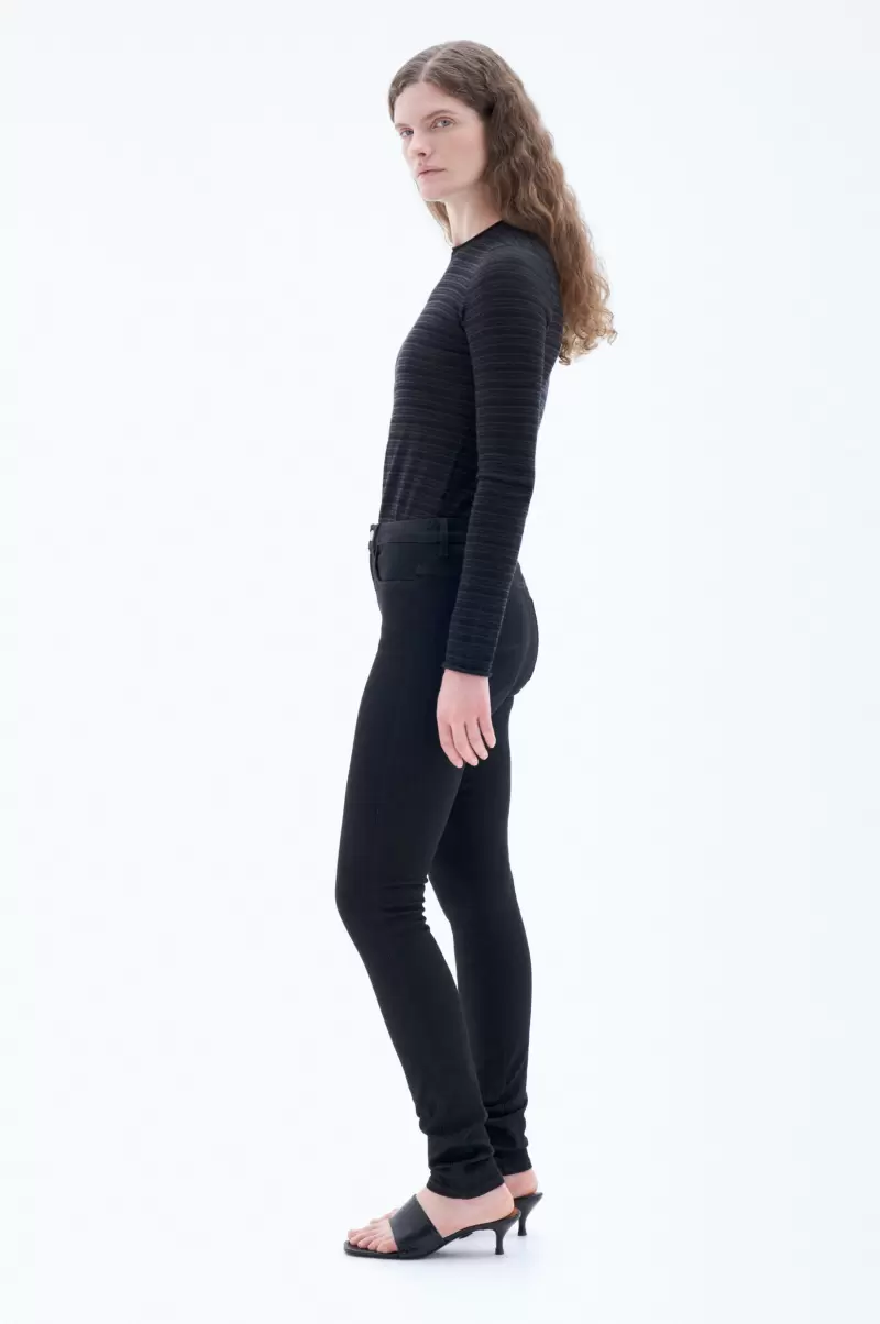 Filippa K Black Merkmal Denim Damen Lola Stretch-Jeans - 1