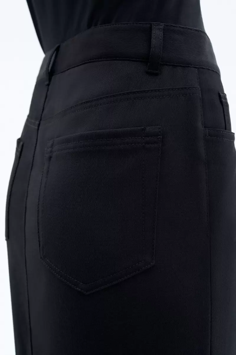 Röcke & Shorts 93 Five Pocket Skirt Filippa K Damen Black Verarbeitung - 4