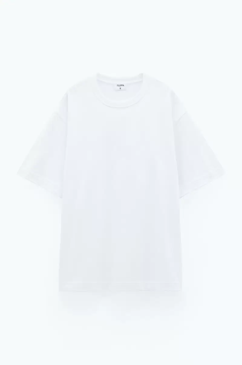 T-Shirts Verkaufen White Herren Filippa K Schweres T-Shirt Mit Rundhalsausschnitt - 3
