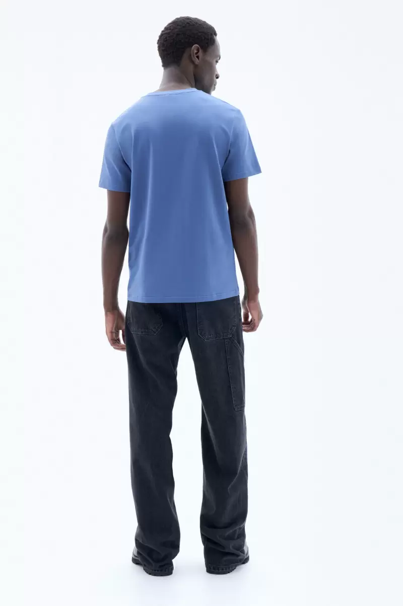 Herren Sonderangebot T-Shirts Stretch Cotton Tee Paris Blue Filippa K - 2