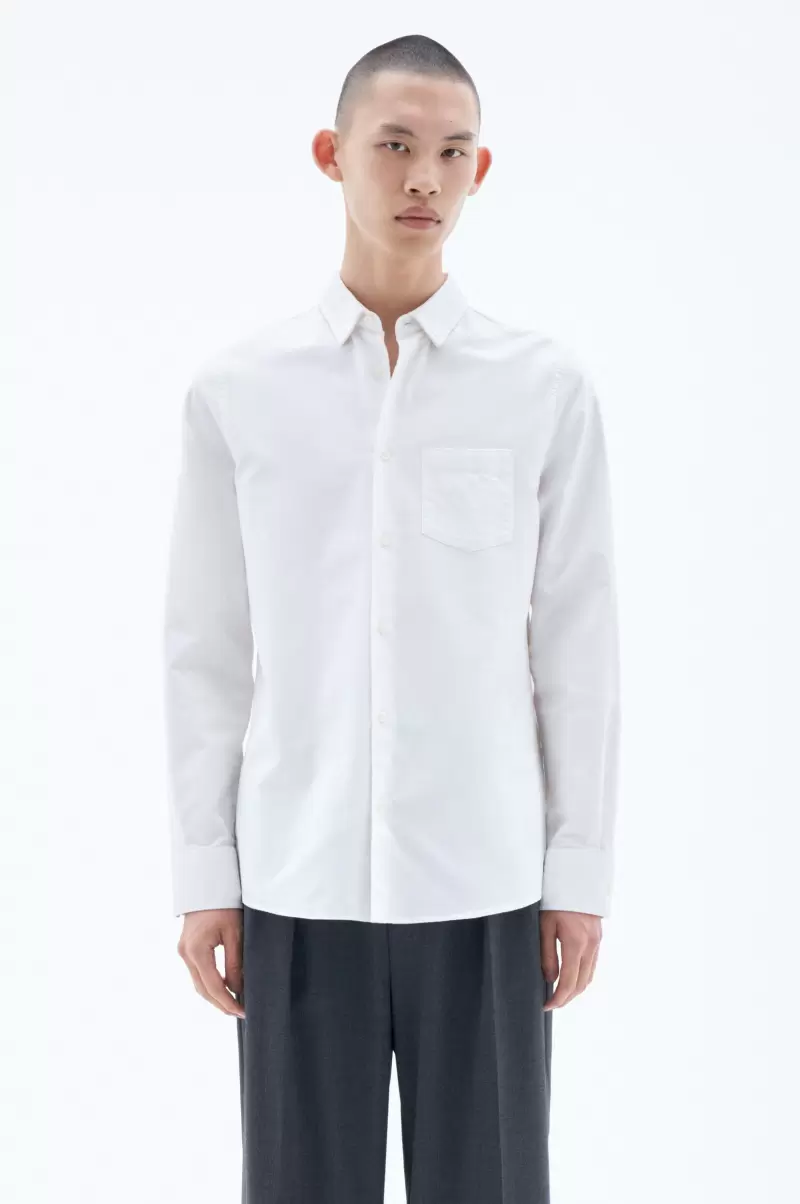 Herren Filippa K Tim Oxfordhemd White Angebot Hemden