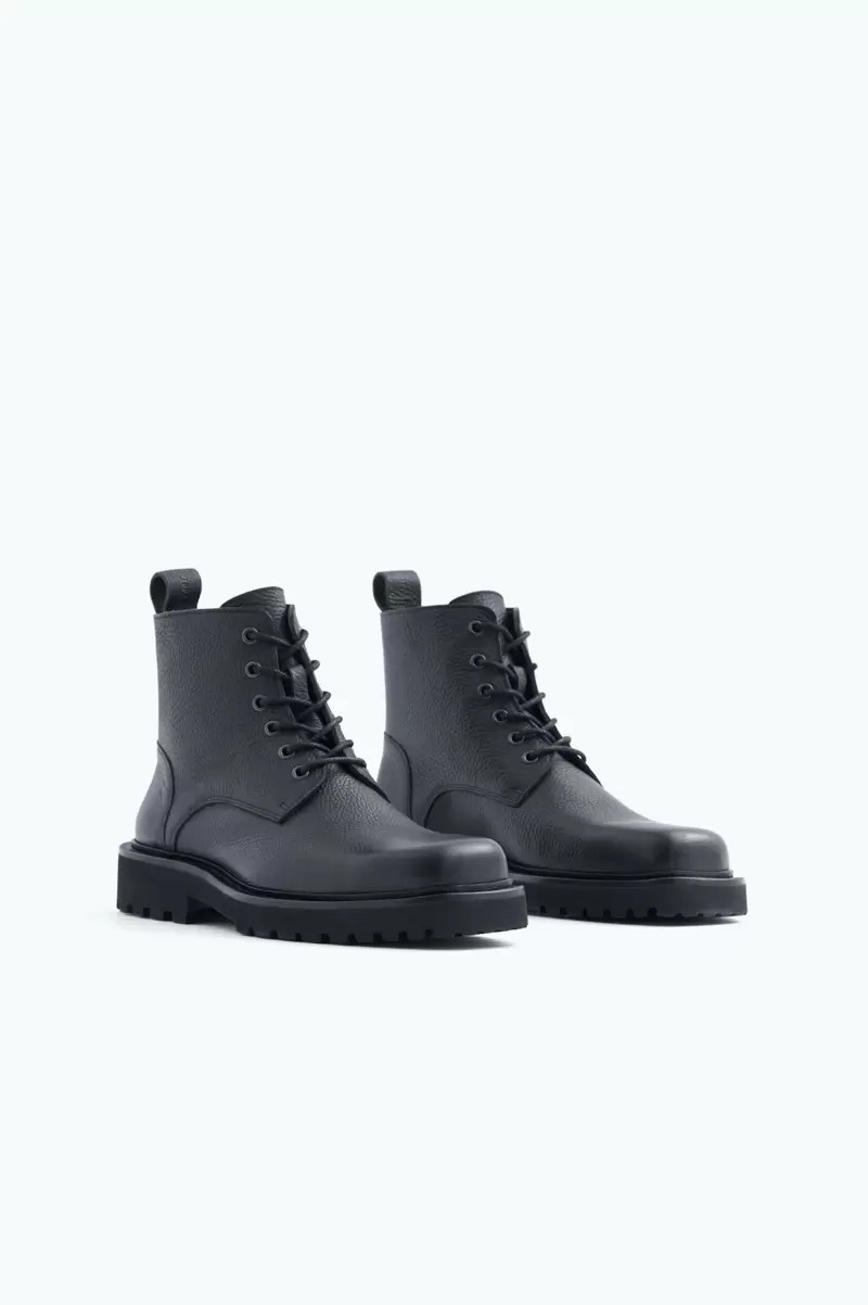 Marke Herren Schuhe Ranger Stiefel Black Filippa K - 2