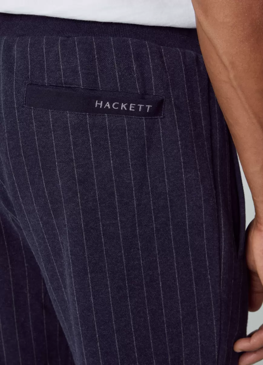 Sweatshirts & Hoodies Hose Sportlich Gestreift Hackett London Navy Herren - 4
