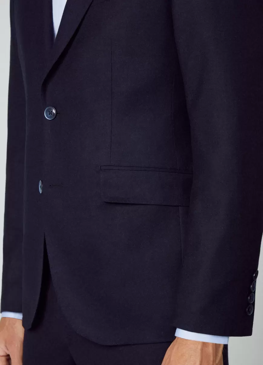 Hackett London Navy Anzug Wolle Wasserabweisend Anzüge Herren - 4