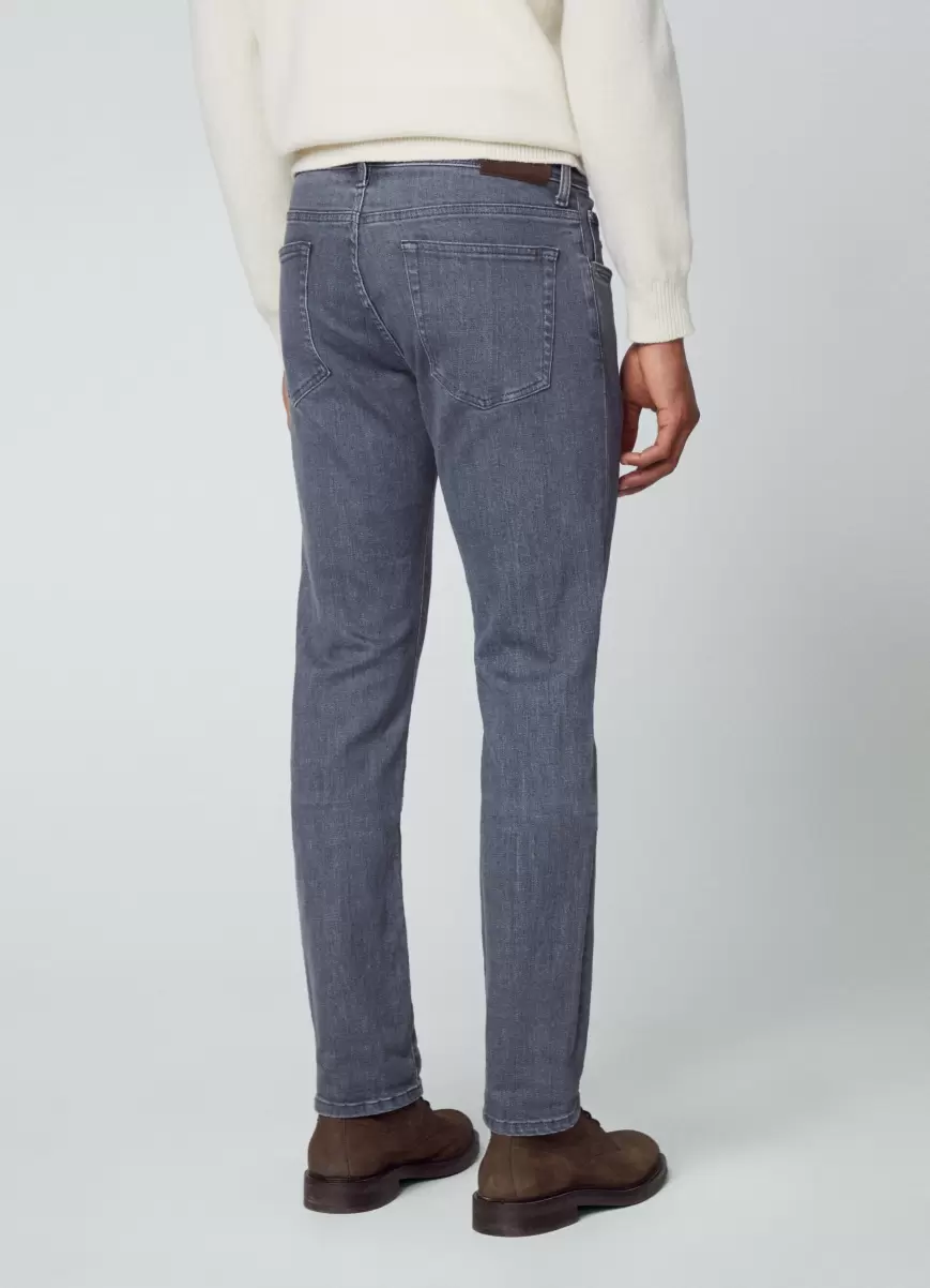 Herren Jeans Grey Powerflex Slim Fit Jeans Hackett London Grey - 3