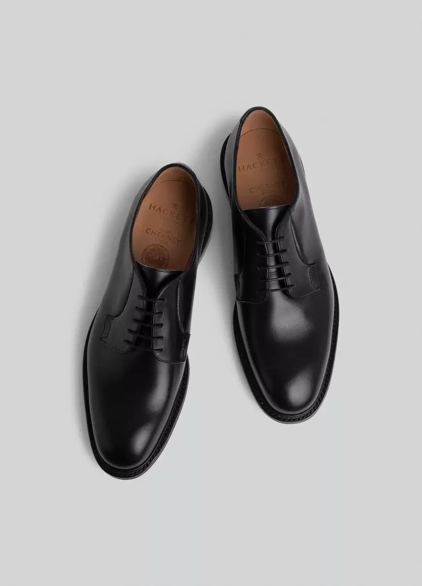 Formale Schuhe Hackett London Derby-Schuhe Aus Leder Black Herren - 2