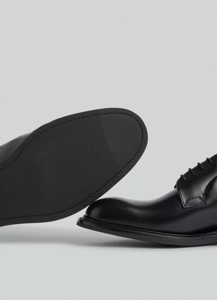 Formale Schuhe Hackett London Derby-Schuhe Aus Leder Black Herren - 3