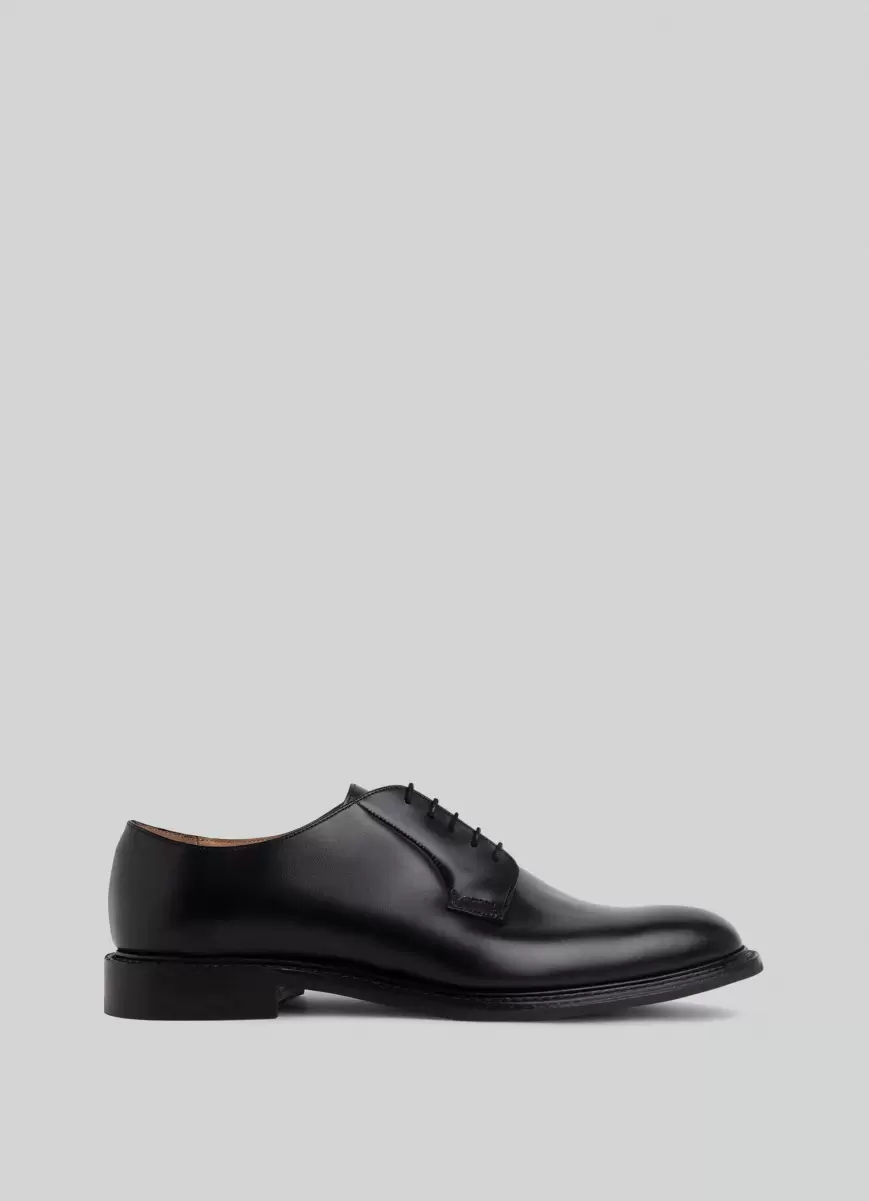 Formale Schuhe Hackett London Derby-Schuhe Aus Leder Black Herren