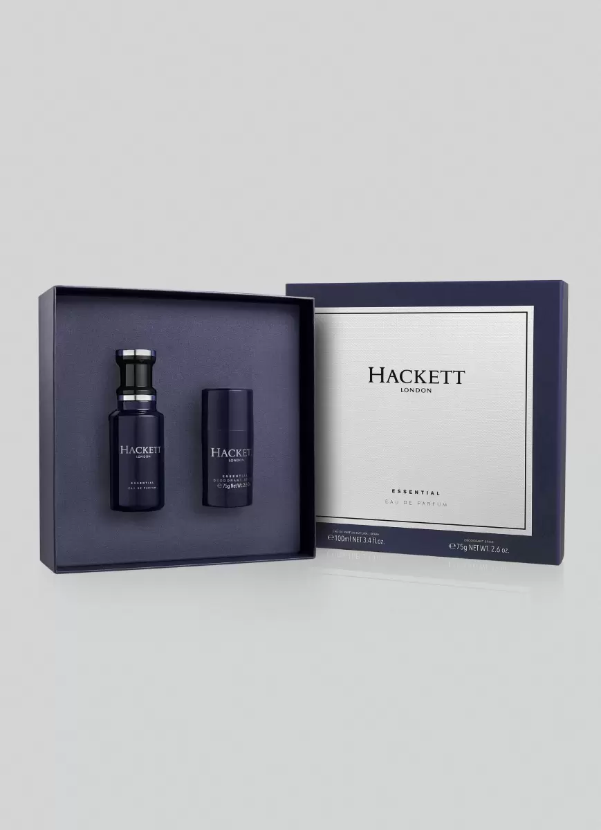 Herren Hackett London Geschenkset: Parfüm 100 Ml Und Deodorant Für Herren Dark Blue Parfums & Korperpflege - 1