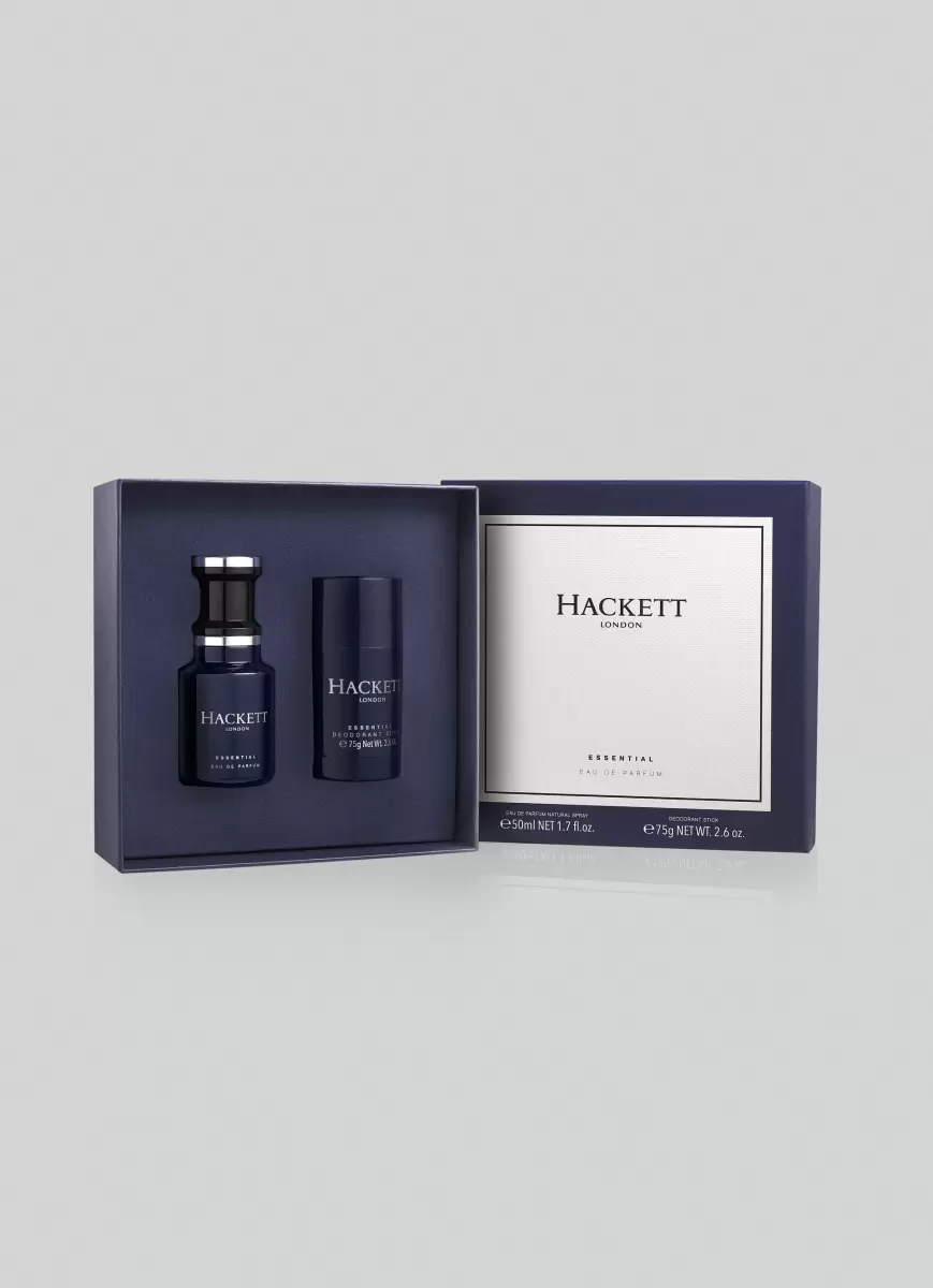 Hackett London Parfums & Korperpflege Geschenkset: Parfüm 50 Ml Und Deodorant Für Herren Dark Blue Herren - 1