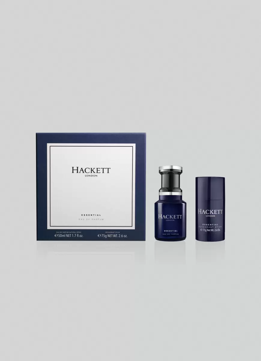 Hackett London Parfums & Korperpflege Geschenkset: Parfüm 50 Ml Und Deodorant Für Herren Dark Blue Herren