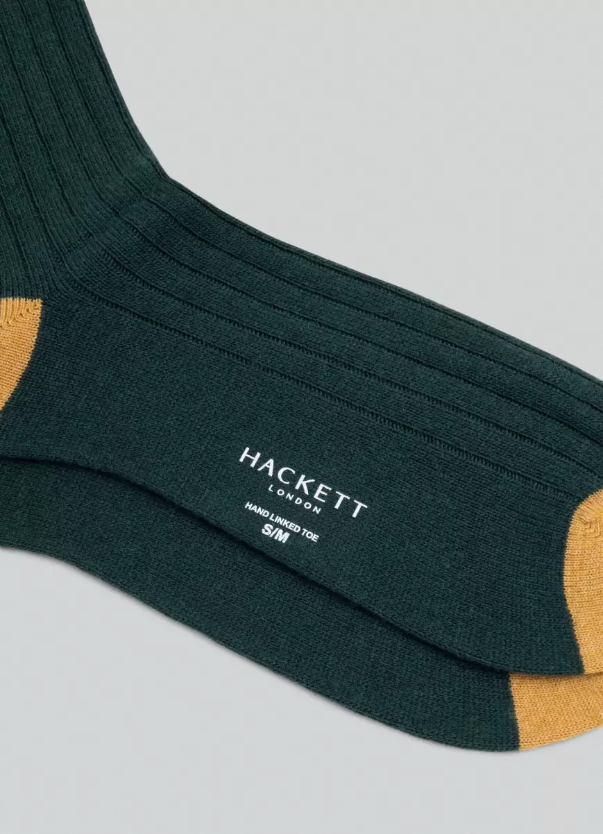 Forest Green Unterwäsche & Socken Socken Aus Kaschmirwolle Herren Hackett London - 1