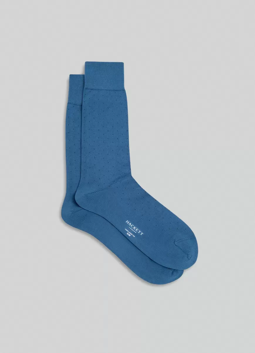 Unterwäsche & Socken Horizon Blue Herren Hackett London Socken Punktmuster