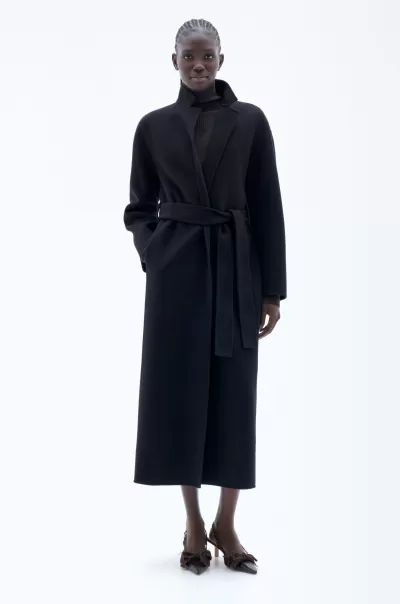 Alexa Mantel Rabattgewährung Black Damen Outerwear Filippa K