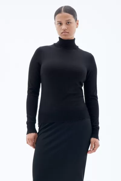 Black Strick Filippa K Natalia Sweater Damen Vertrieb
