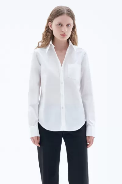 Frühbucherrabatt Hemden White Hemd Aus Popeline Filippa K Damen