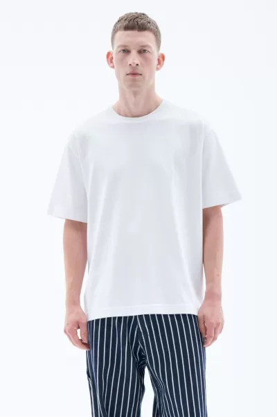 T-Shirts Verkaufen White Herren Filippa K Schweres T-Shirt Mit Rundhalsausschnitt