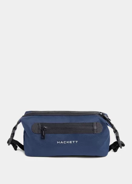 Hackett London Navy Kulturtasche Sportlich Taschen & Reisegepäck Herren