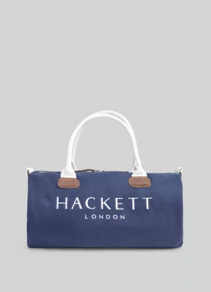 Hackett London Herren Taschen & Reisegepäck Reisetasche Sportlich Navy