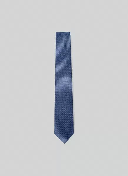 Blue Krawatte Seide Sterne Krawatten & Einstecktücher Herren Hackett London