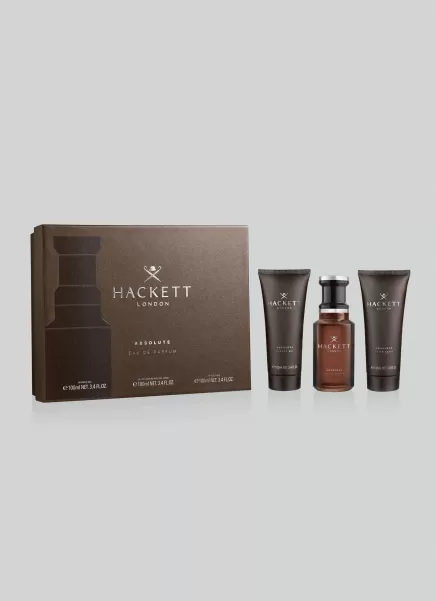 Brown Hackett London Herren Parfums & Korperpflege Geschenkset Hackett Absolute