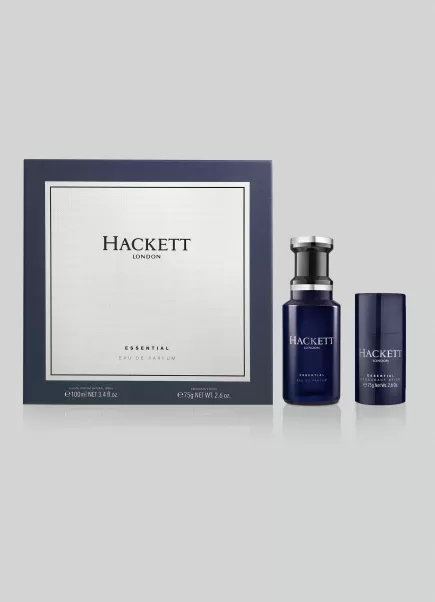 Herren Hackett London Geschenkset: Parfüm 100 Ml Und Deodorant Für Herren Dark Blue Parfums & Korperpflege