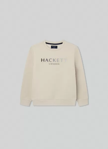 Birch T-Shirts & Sweatshirts Pullover Logo-Druck Herren Hackett London